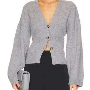 Helsa Sanna Gray Women's Cardigan